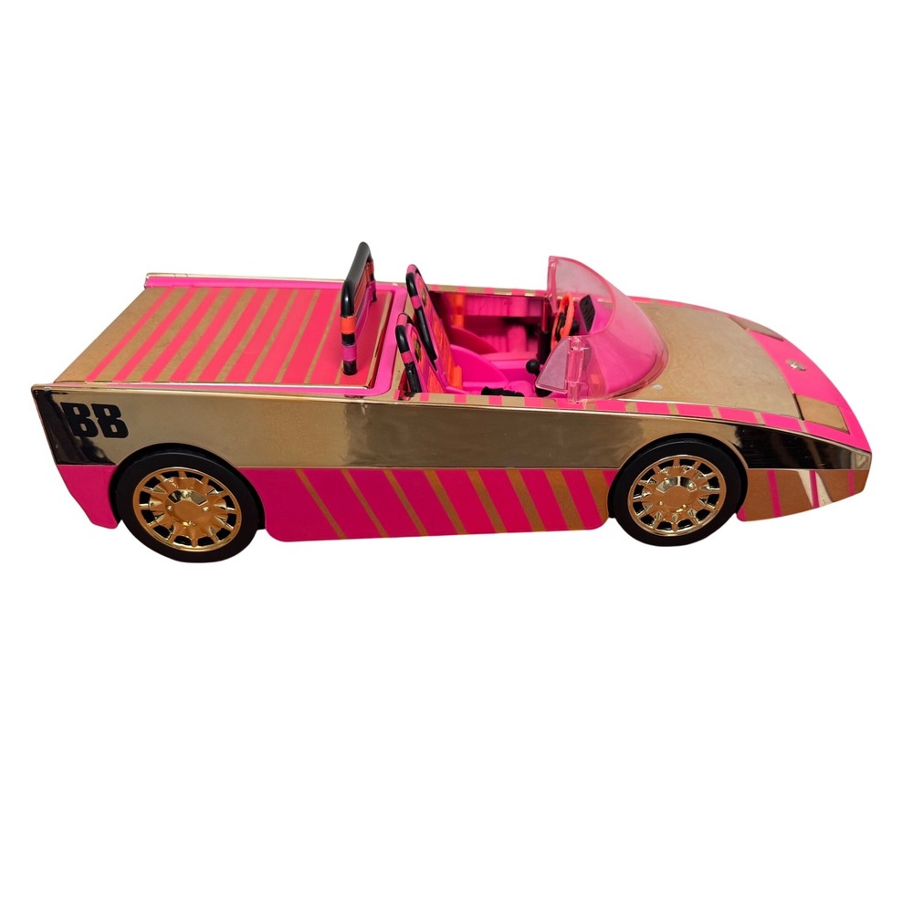 LOL Surprise Car-Pool Coupe Pink Gold Chrome 3-in-1  with Pool Dance Floor
